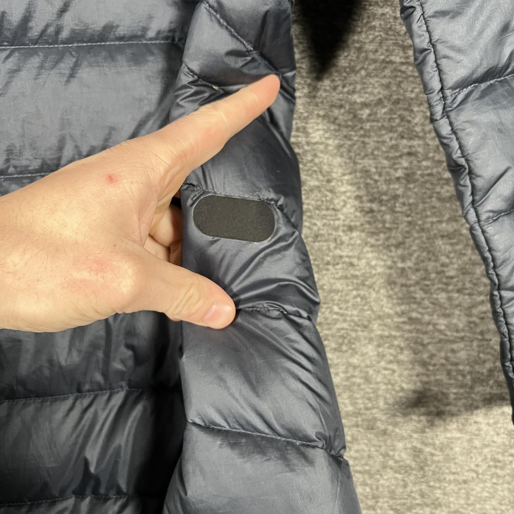 Patagonia Down‎ Sweater Coat Womens Small Blue Long Puffer Warm Jacket STY 28409 - Picture 12 of 13